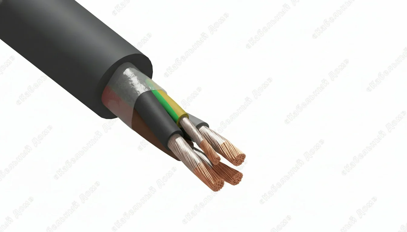 Кабель КТГ 3х2,5+2х1,5, 1 кВ