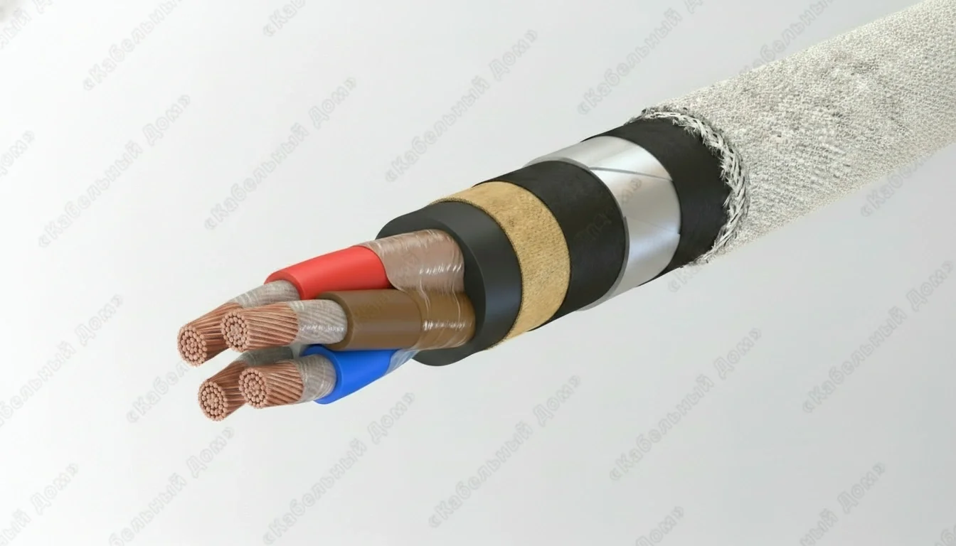 Кабель НРГ 3х1+1х1, 1 кВ