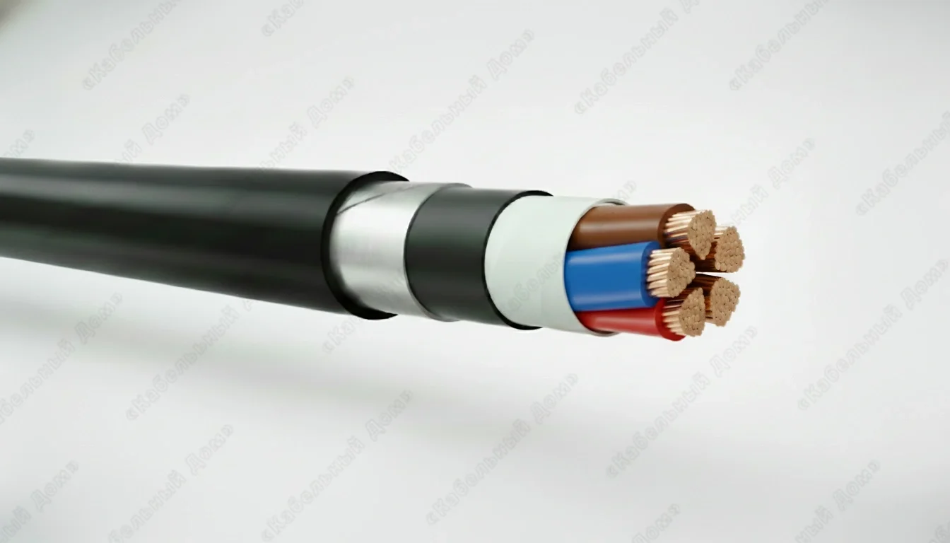 Кабель ПВББШП 4х240, 1 кВ