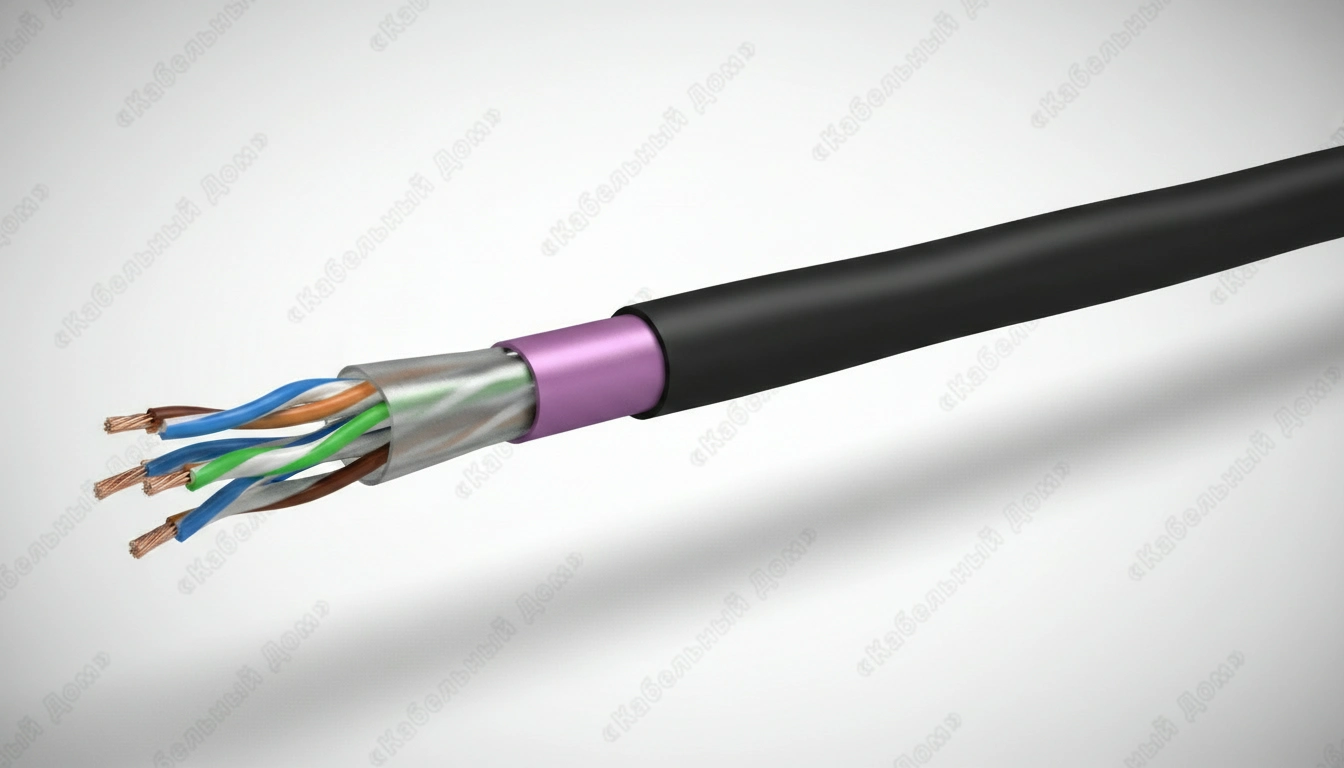 Кабель КВПЭГУКГ-6нг(А)-БГ 4x2x0,57, 1 кВ