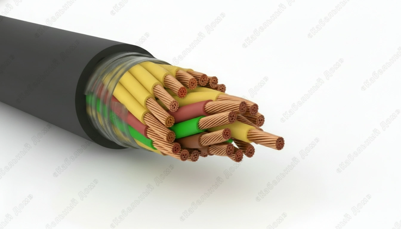 Кабель НРШМЭнг(С)-HF 7х2,5