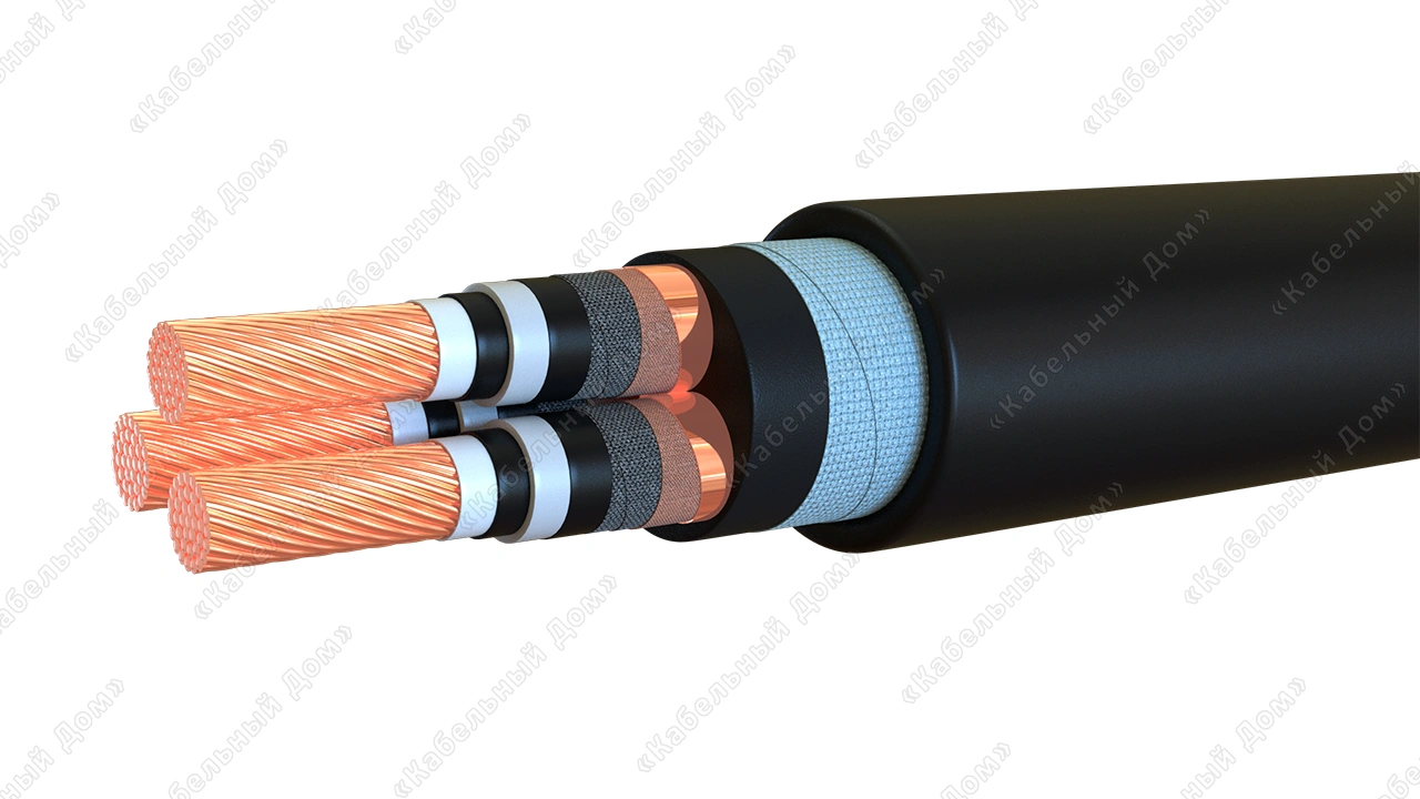 Кабель ПвПу 1х1000/120, 6 кВ