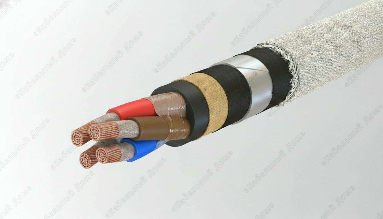 Кабель ВРБ 2х1,5, 1 кВ